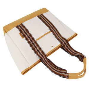 Bolsos Tote Innovadores para Mujer, Otoño, Cierre Abierto y Bordado Plano, Estilo Vintage, Rayado, Verano/Invierno - Product Image 5