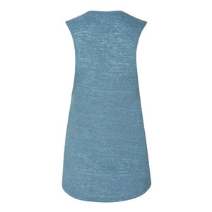 Camiseta sin mangas para mujer 100% algodón de alta calidad, personalizada al por mayor, suave, ecológica, transpirable, con bajo curvo y logo frontal, ideal para verano. - Product Image 5