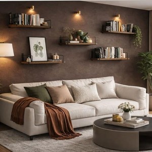 Bamboo <b>Floating</b> Shelf Wholesale | Eco-Friendly Sustainable <b>Wall</b> <b>Shelves</b> India - Product Image 4