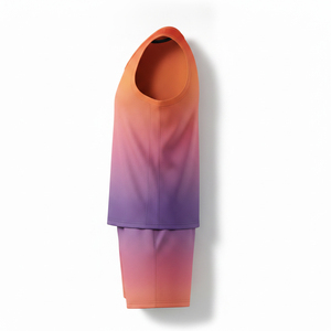 Uniforme de baloncesto sublimado personalizado, tela de malla transpirable, logotipo personalizado, uniforme de liga de baloncesto sublimado. - Product Image 3