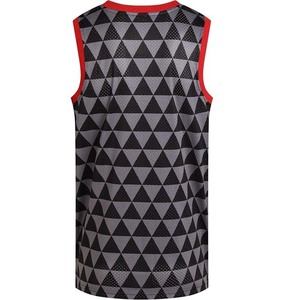 Camiseta sin Mangas de Baloncesto Personalizada con Logotipo, 100% Poliéster, Transpirable y de Secado Rápido para Hombre, Entrenamiento Deportivo - Product Image 2