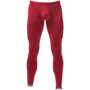 High Quality Men's Compression Athletic <b>Leggings</b>-<b>Seamless</b> Breathable Spandex/Nylon Base Layer Elastic Waistband for Fitness - Product Image 1