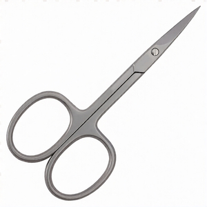 Ciseaux à ongles professionnels OEM de haute qualité en acier inoxydable à lame droite, instruments durables pour la beauté des ongles - Product Image 1