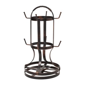 Antique Style Metal Mug Tree <b>Stand</b> With Multi Hook Hanging Design Coffee <b>Tea</b> Cup Storage Organizer For Home Kitchen Use - Product Image 5