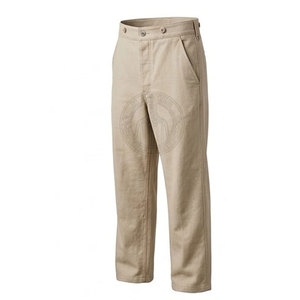 Pantalon de style Guerre Civile, look rétro, en toile légère, coupe droite, fermeture sécurisée - Product Image 3
