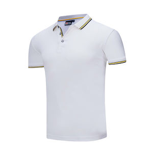 Camiseta de Verano para Hombre de Excelente Calidad, Informal, Transpirable, Ecológica, de Algodón/Poliéster, Lisa, de Manga Corta, Personalizable, Talla Grande, con Logotipo Frontal - Product Image 5