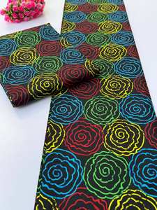 Tissu en coton imprimé Ankara africain classique pour la confection de vêtements, robes et mode par Hitjem Export Island Supplier - Product Image 5