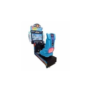 Simulateur de course automobile Champion (Édition Bleue & Rouge) – Cabinet de jeu de course électronique de luxe pour deux joueurs, connectable - Product Image 1