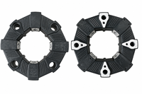 CENTAFLEX A 200AS, élément de couplage flexible, amortisseur en caoutchouc, pour système d'entraînement de générateur de moteur marin