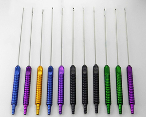 Juego de cánulas de liposucción manual Bone Bridge Instruments, 11 piezas, mango fijo, kit de transferencia de grasa, reutilizable, calidad alemana - Product Image 6