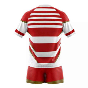 Conjunto de Uniformes de Rugby para Hombre, Estilo Nuevo Personalizado, Sublimación Completa, Poliéster Transpirable, Ropa Deportiva Resistente, Ropa de Equipo Profesional - Product Image 2