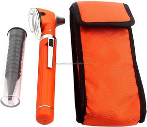 Otoscopio Mini Profesional de Fibra Óptica de Acero Inoxidable, Dispositivo Médico ENT con Estuche, OEM ODM - Product Image 1