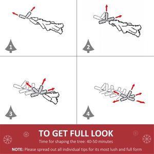 9 ft Christmas Trees Festive Holiday Decorations for Outdoor Display - Product Image 3