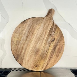Planche de service de Noël en gros, planche à découper, plateau en bois, mini plateau en bois d'acacia avec poignée pour pizzerias et cafés - Product Image 1