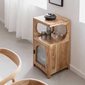 Estante de madera de acacia Vandana Optima Vesta Emyr - Product Image 1