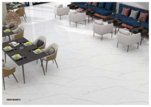 Azulejos de porcelana Colección Prestige 60X120CM 600X1200MM 24X48 Acabado brillante Gran formato para arquitectura moderna - Product Image 3