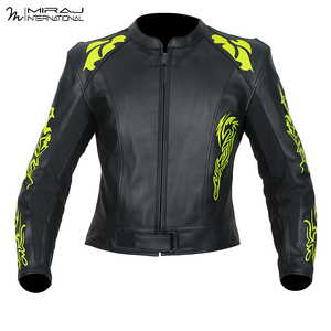 Traje de Motocicleta de Cuero de 2 Piezas en Verde y Negro, Venta Caliente, para Hombre, con Logotipo Personalizado, Traje de Carreras de Motociclismo, Directo de Fábrica - Product Image 6