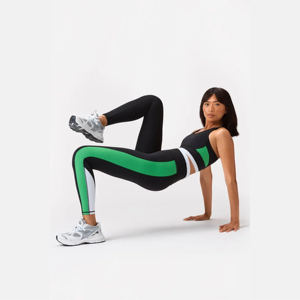 Women's High-Waisted V Cut Leggings Comfortable Breathable Anti-Bacterial Seamless Spandex/Nylon <b>Mesh</b> 180g Yoga <b>Pants</b> Casual - Product Image 6
