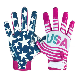 ถุงมือรับบอลสำหรับผู้ใหญ่และเยาวชน ระบายอากาศได้ดี ยืดหยุ่น กระชับมือ กันลื่น ฝ่ามือซิลิโคน ถุงมือกีฬา ถุงมือฝึกซ้อม ถุงมือสำหรับเล่นเกม - Product Image 3