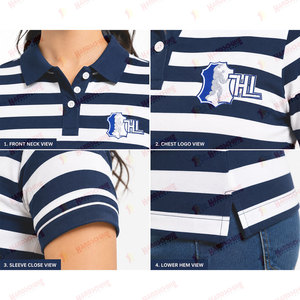 Elegante Polo de Manga Corta para Mujer, Informal, Transpirable, Ligero, para Uso Diario, Sostenible, Clásico - Product Image 4