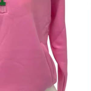 Sweat-shirt unisexe à col roulé et fermeture éclair sur le côté, en polaire polyester/coton, brodé de lettres grecques, collection hiver Premium Sorority Inc. - Product Image 5