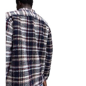 เสื้อเชิ้ตลายตารางแฟชั่นสำหรับผู้ชายสำหรับสตรีทแวร์ - Product Image 3