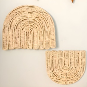 New Design Wall Hanging Rattan <b>Rainbow</b> for Children Room Baby Nursery <b>Bedroom</b> Decor Wholesale Hangings on Walls - Product Image 4