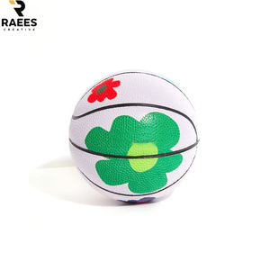 Ballons de basket de haute qualité, couleur et taille personnalisées, avec chambre à air en caoutchouc naturel, design respirant, 580-620g - Product Image 5