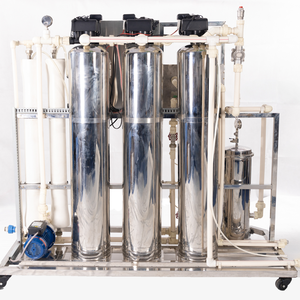 Système de filtration d'eau RO entièrement automatique de qualité supérieure, équipement industriel, distillateur d'eau 500LPH, système de production d'eau pure RO - Product Image 1
