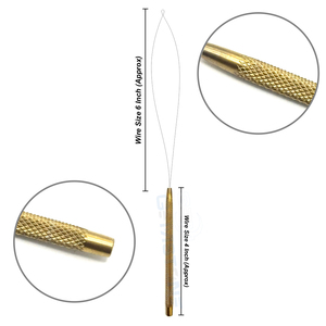 Micro <b>Beads</b> Hair <b>Extension</b> Loop Tool – Professional Pulling Needle for Nano Ring Installation - Product Image 1