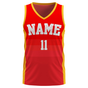 Jersey de Baloncesto Unisex Personalizado de Alta Calidad, al Por Mayor, Tallas Grandes, Transpirable, de Secado Rápido, Elegante, en Oferta - Product Image 1