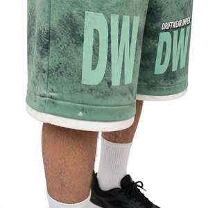 Conjunto de Camiseta y Pantalones Cortos de Verano para Hombre Driftwear Impex, Tejido de Punto Transpirable con Estampado Tie-Dye, Estilo Casual Holgado, OEM/ODM - Product Image 4