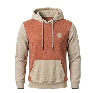 Sudaderas con Capucha para Hombre al por Mayor, Diseño Básico en Mezcla de Algodón, Talla Personalizada, Diseño Más Popular, Lavado Ácido, Calidad Premium - Product Image 1