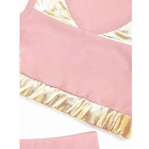 Conjunto de Ropa de Animadora para Adultos, Diseño Nuevo de Solid Traders, con Estampado de Letras y Parches, Uniforme de Baile, 100% Poliéster - Product Image 6