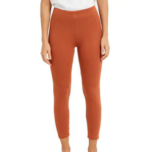 Leggings pour femmes de haute qualité, doux, tailles personnalisées, 100% coton, taille haute, élastiques, respirants, pour toutes les saisons, vêtements de fitness fabriqués au Pakistan - Product Image 6