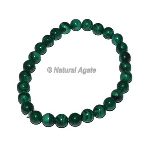 สร้อยข้อมือหินเพรนไนต์ขนาด 8 มม. สำหรับบำบัดรักษา ขายส่ง – สร้อยข้อมือยืดหยุ่นประดับคริสตัลเพรนไนต์สีเขียวธรรมชาติ - Product Image 3