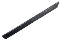 Handgefertigter Damaszener Stahl mit Federmuster, Gesamtlänge 12 Zoll, Breite 2 Zoll, Dicke 5mm, heiß begehrt, im Trend