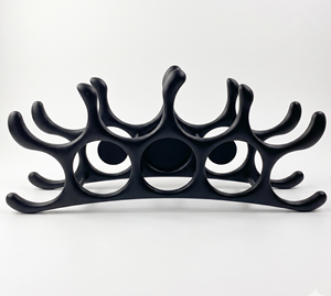 Best Trending Geometric Wine Bottle Holder Wineglass Holder 5-9 Bottle Capacity Display Stand Home Furniture Wine Bottle Holder - Product Image 5