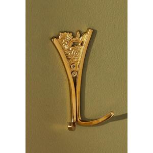 Classic Brass Wall Mount <b>Hook</b> Single <b>Coat</b> Hanger Anti Rust Metal <b>Decorative</b> <b>Hook</b> for Clothing Home Accessories hardware <b>Hooks</b> - Product Image 5