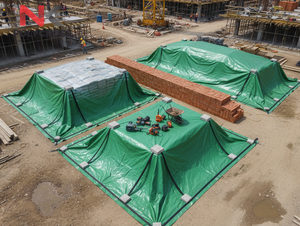 Lámina de Polietileno para Construcción, Protección Contra la Oxidación, para Cubrir Materiales, Maquinaria y Equipos, Almacenamiento a Largo Plazo de Materiales de Acero - Product Image 4