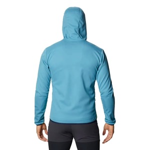 Sudadera con Capucha Personalizada con Logotipo 3D Estampado en Relieve para Hombre, Sudadera de Forro Polar Grueso, Estilo Urbano, Poliéster/Algodón, Corte Holgado, Forro de Invierno, Resistente al Viento - Product Image 4