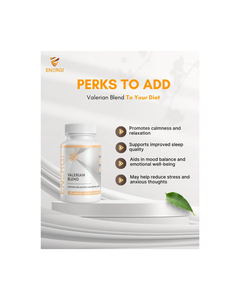 EnergiNut – Capsules de Valériane de Haute Qualité pour Adultes, Fabriquées aux États-Unis, Sans Gluten, Mélange Herbal pour la Relaxation, la Mémoire et un Sommeil Réparateur - Product Image 5