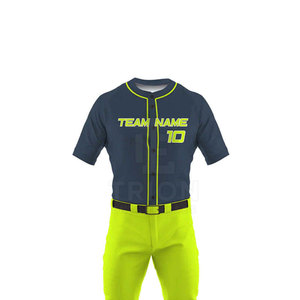 Uniforme de Béisbol Más Vendido, Uniforme de Béisbol Ligero de Poliéster, Ropa de Práctica de Béisbol - Product Image 4