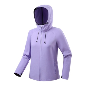 Veste Softshell Femme Écologique en Spandex et Nylon, Imperméable et Respirante, Fabrication OEM ODM en Gros - Product Image 2