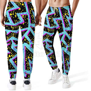 กางเกงขายาวซับลิเมชั่นสั่งทำพิเศษสำหรับผู้ชาย ไซส์ผู้ใหญ่ ขายดีที่สุด กางเกงจ็อกเกอร์ซับลิเมชั่นแบรนด์ส่วนตัวสำหรับผู้ชาย - Product Image 5