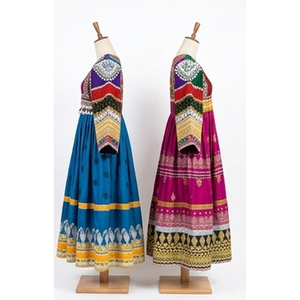 Vestidos Tradicionales Afganos Kuchi Ecológicos, Estilo Holgado, Vestido Tribal Afgano Kuchi Pashtun Vintage, Producto en Venta - Product Image 6