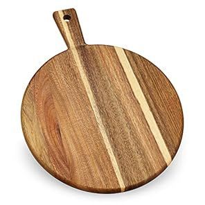 Planches à découper en bois robustes et durables, fabriquées en bois dur naturel, parfaites pour couper les légumes et les fruits. - Product Image 4