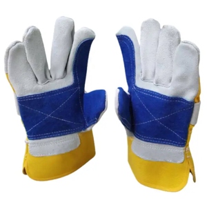 Gants de travail de qualité supérieure, gants de protection pour monteurs canadiens, gants de travail industriels, gants de sécurité en cuir pour travailleurs - Product Image 6