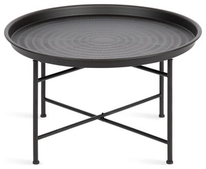 Mesa auxiliar de metal hecha a mano, mesa decorativa de metal, mesa auxiliar artesanal, muebles de metal artesanales, mesa auxiliar de metal moderna - Product Image 4