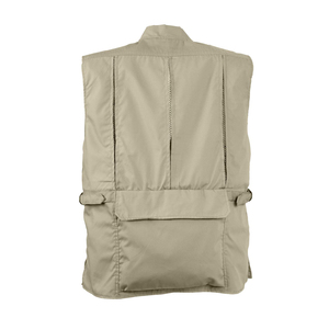 Gilet de chasse personnalisé Upland, orange vif, camouflage beige, anti-épines, gilet de chasse TI-MHV-006, gilet de tir en plein air - Product Image 2